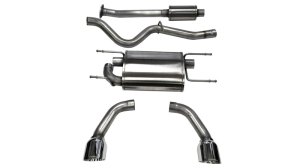 Scion FRS Performance Exhaust - CORSA Performance - Cat-Back, Dual Rear Exit, Sport - Polished - `12-`25
